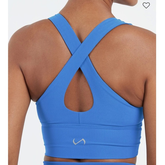 Tempo Ribbed Workout Sports Bra 2.0 × 1 - Picture 3 of 3